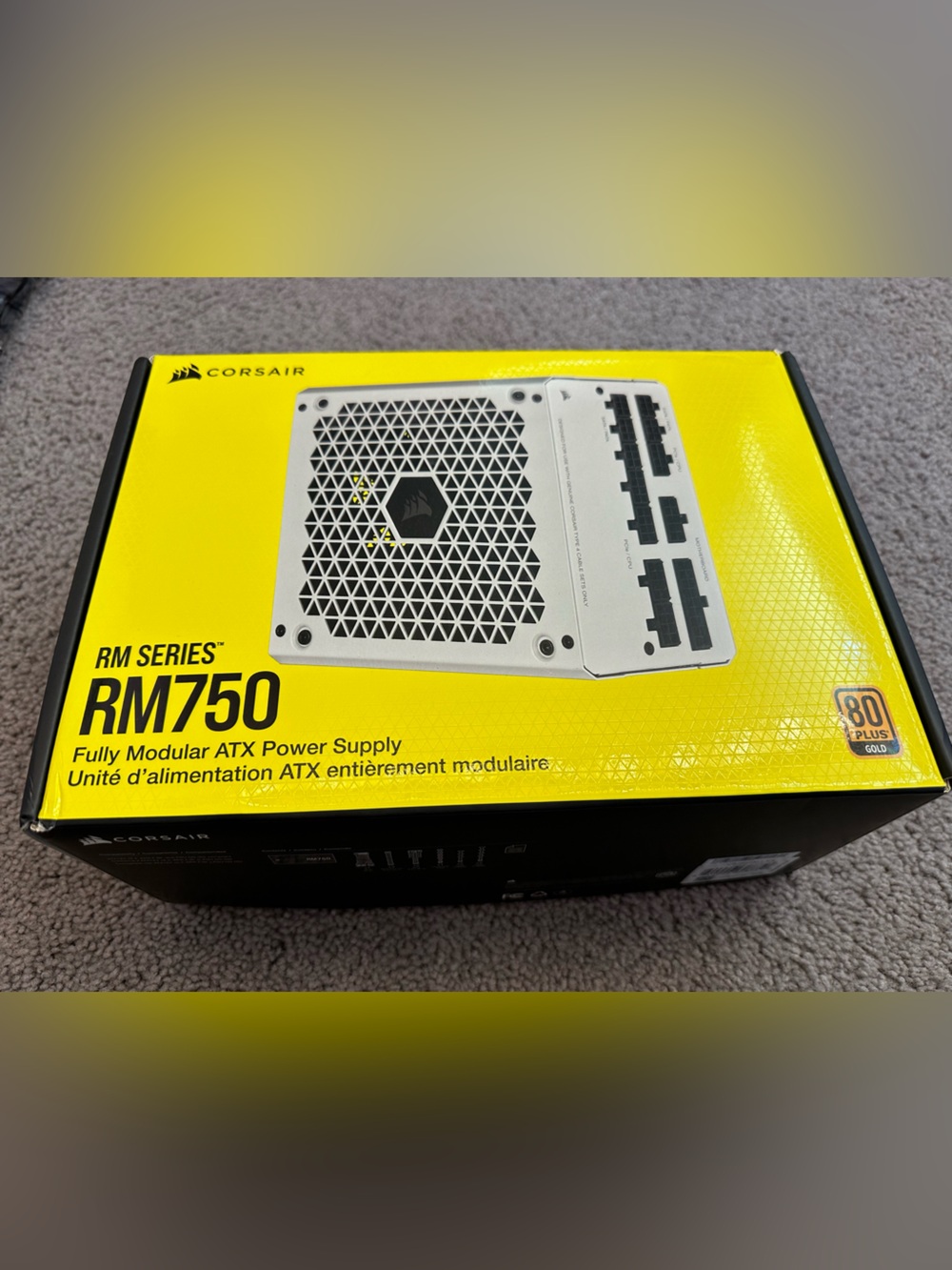 Corsair RM White Series RM750 Power Supply
